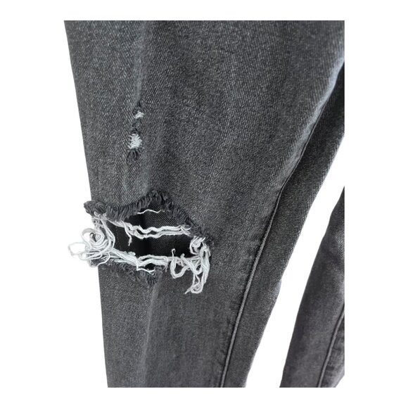 PacSun Black Ripped Mom Jean Size 26x29 - Picture 8 of 9
